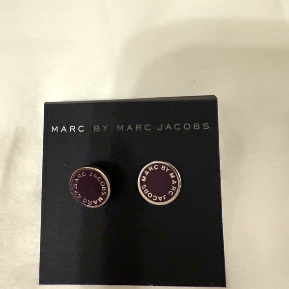 Designer Jewelry: Marc By Marc Jacob’s Set, silver base with purple enamel. - Picture 3 of 8